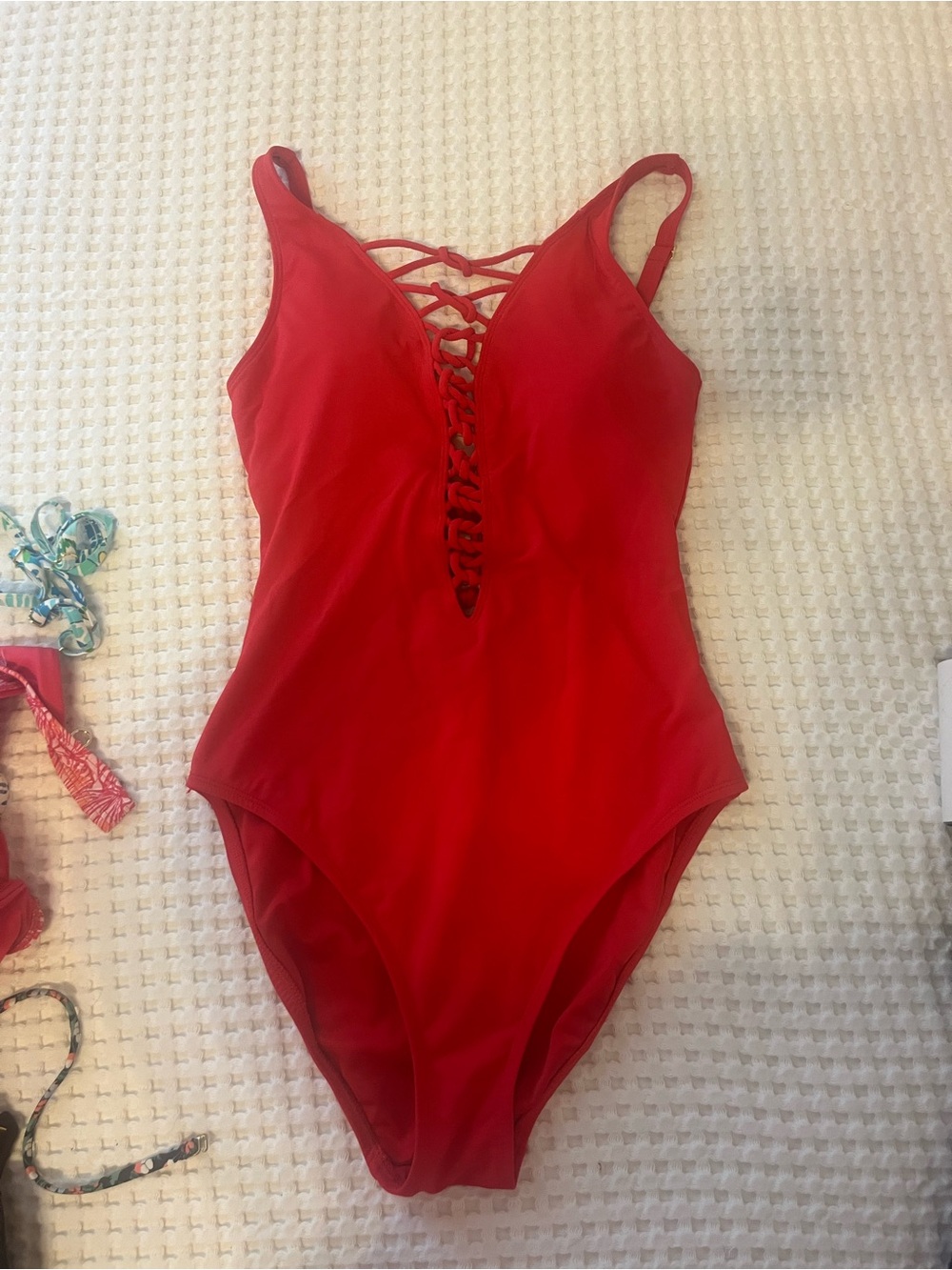 Bleu by Rod Beattie Knotty bathing suit 6
